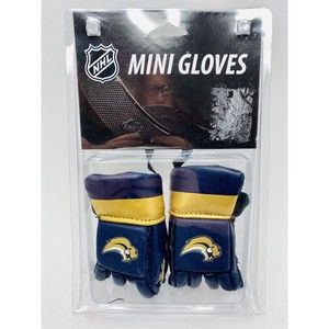NHL Authentic Buffalo Sabres Mini Hockey Gloves ~ Brand New Sealed